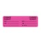Nevs Day Change IV Tubing Label - Change Sunday 7/8" x 3" Flr Pink w/Black NTUBE-SU - alternate 1